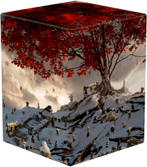 Ultimate Guard - Deck Case 100+ Boulder - Artist Edition Icy Bloom